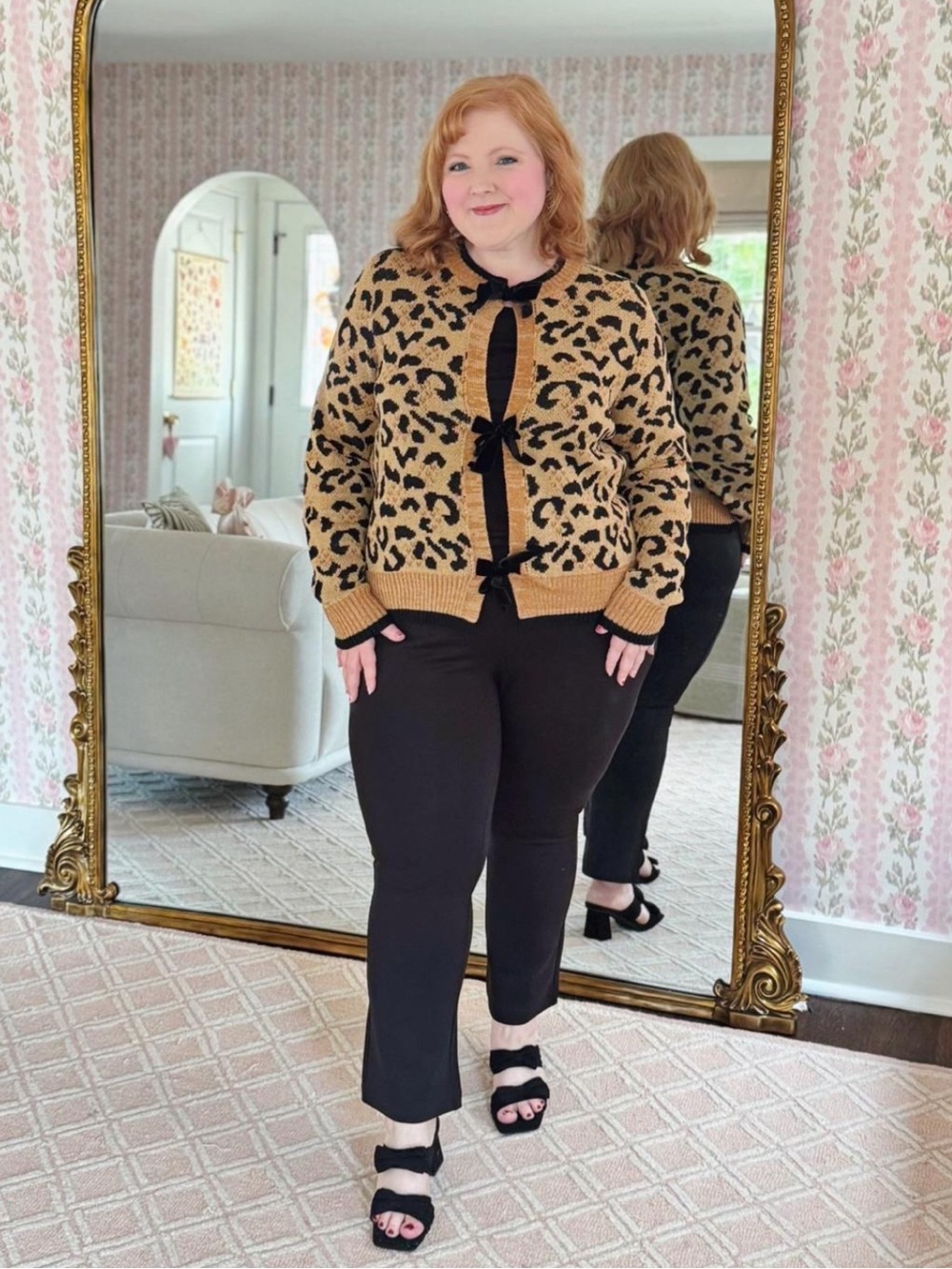 Cato Fashions Leopard Cardigan